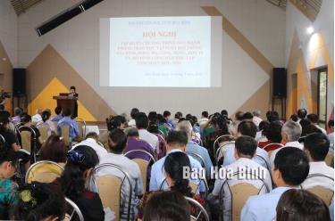Toàn cảnh hội nghị tập huấn.